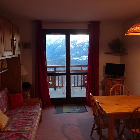 Studio coin montagne à Auris en Oisans avec vue magnifique Extérieur photo