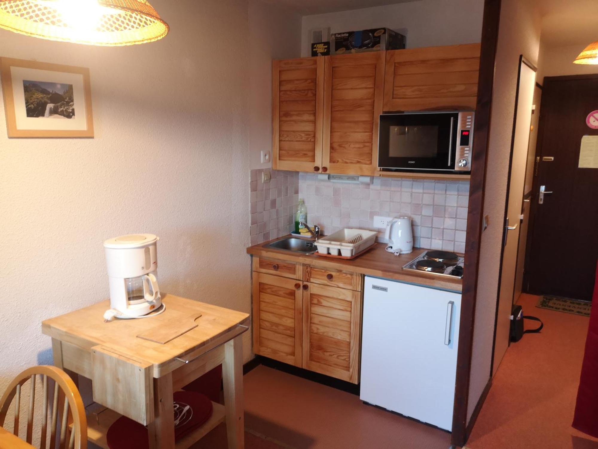 Studio coin montagne à Auris en Oisans avec vue magnifique Extérieur photo